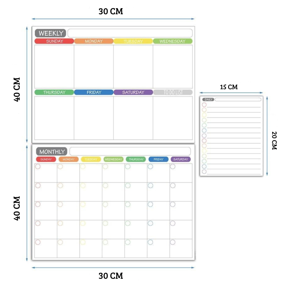 Magnetisk planerare för kylskåp